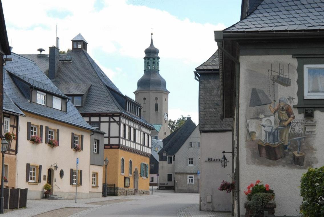 Waldhotel Am Aschergraben Geising Buitenkant foto